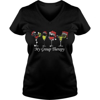 Christmas My Group Therapy VNeck