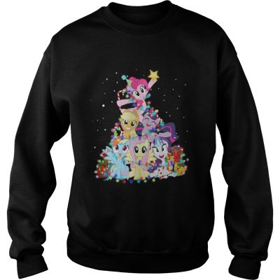 Christmas My Little Pony Christmas tree Sweatshirt