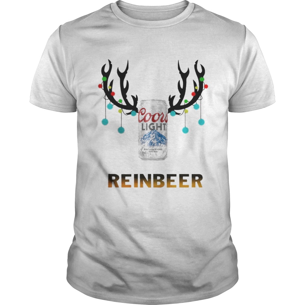 Christmas Reinbeer Coor light1 shirt