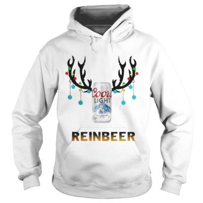 Christmas Reinbeer Coor light1 shirt Hoodie