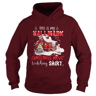 Christmas house this is my Hallmark Christmas movie watching Hoodie