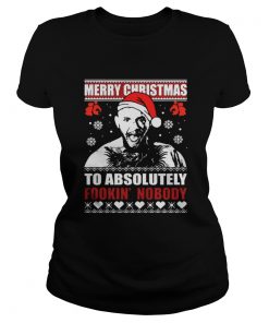 Conor Mcgregor – Merry Christmas To Absolutely Fookin’ Nobody Ugly Ladies Tee