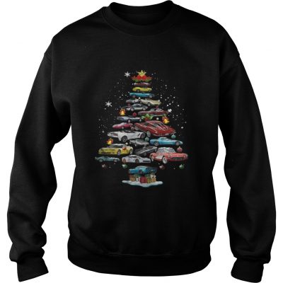 Corvette Christmas tree Sweatshirt