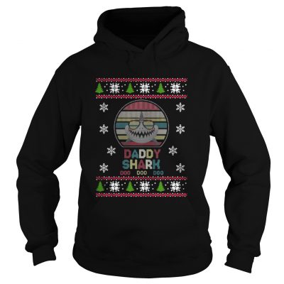 Daddy Shark Doo Doo Doo Christmas Hoodie