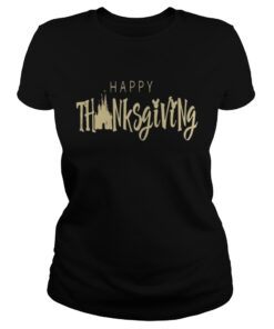 Disney happy thanksgiving ladies tee