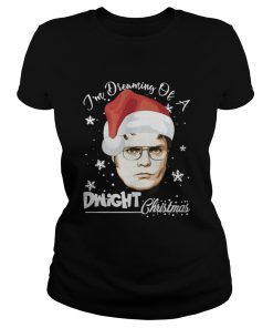 Dwight Schrute I’m dreaming of a Dwight Christmas Ladies Tee