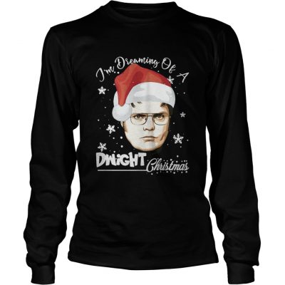 Dwight Schrute I’m dreaming of a Dwight Christmas Longsleeve Tee