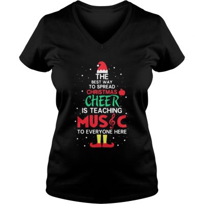 Elf the best way to spread christmas cheer is teaching music for everyone here VNeck