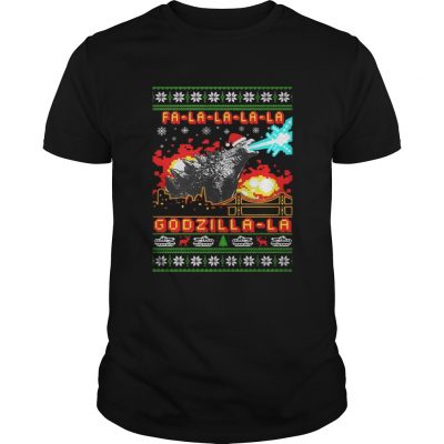 Fa La La La La Godzilla La Christmas Ugly Guys