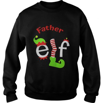 Father Elf Christmas ugly Sweatshirt