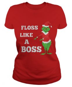 Floss Like A Boss Grinches Ladies Tee