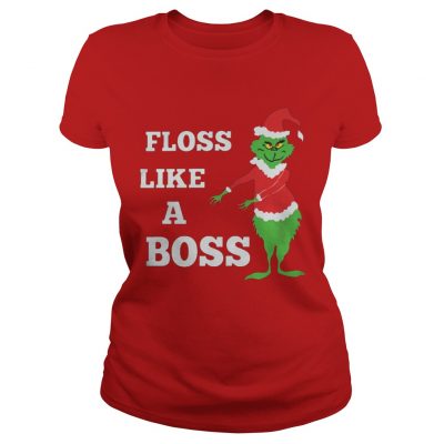 Floss Like A Boss Grinches Ladies Tee