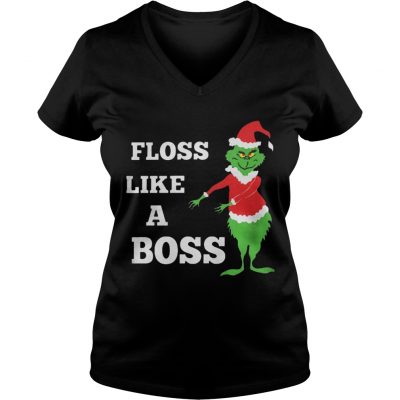 Floss Like A Boss Grinches VNeck