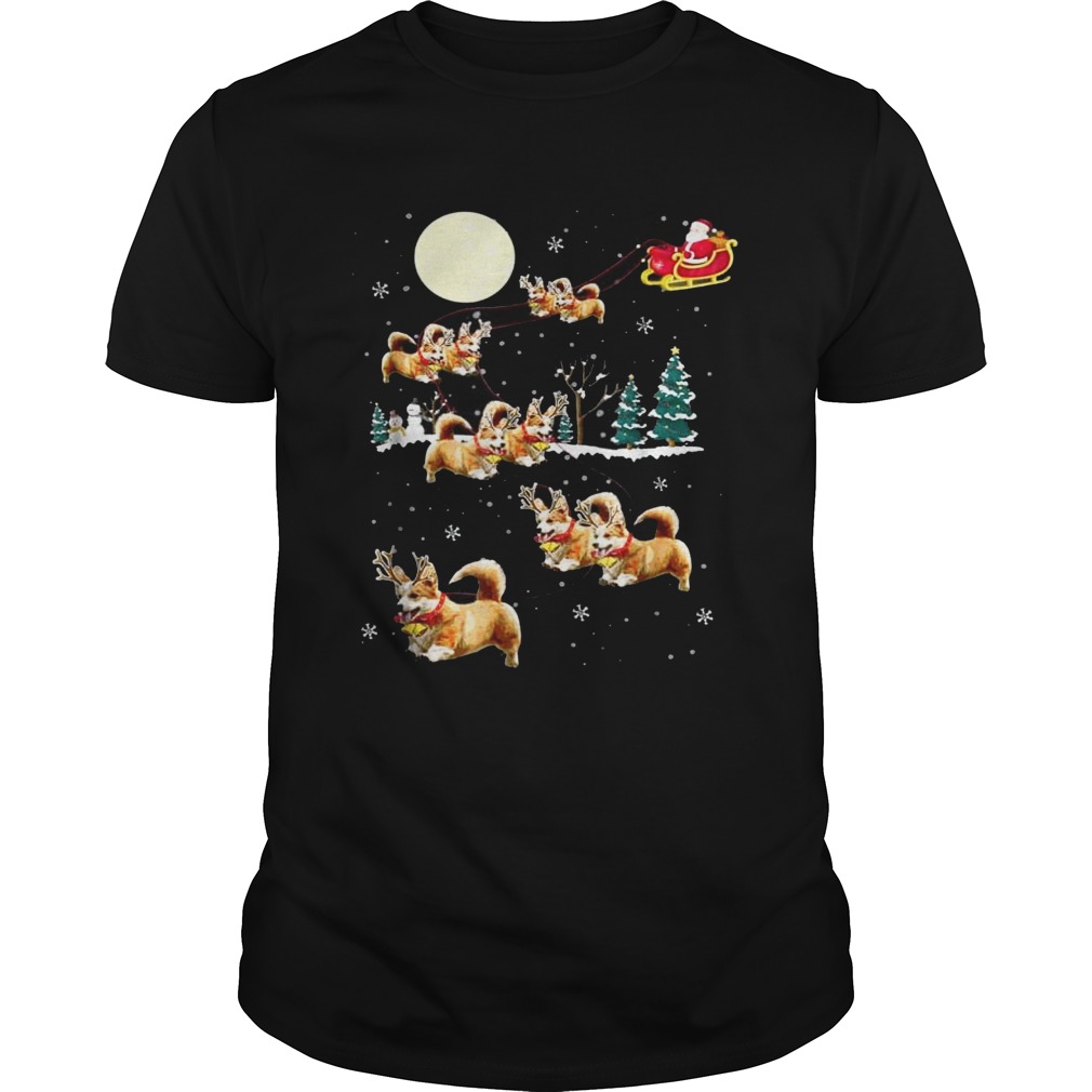 Funny Corgi Christmas TShirt