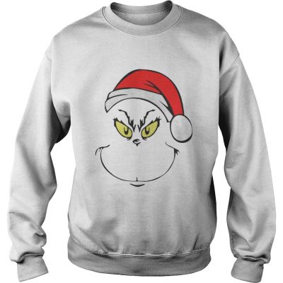 Funny Grinches Face Christmas Costume Sweatshirt