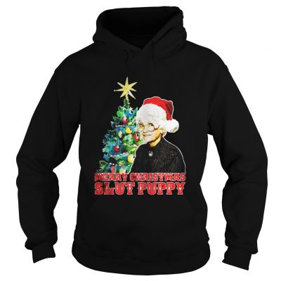 Golden Girls Merry Christmas Slut Puppy Hoodie