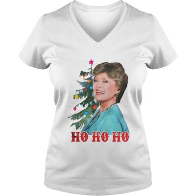 Golden girls Blanche Ho Ho Ho Christmas VNeck