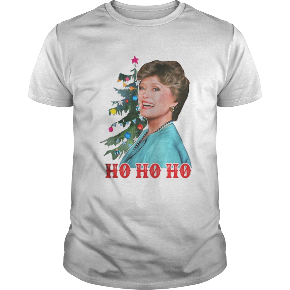 Golden girls Blanche Ho Ho Ho Christmas shirt