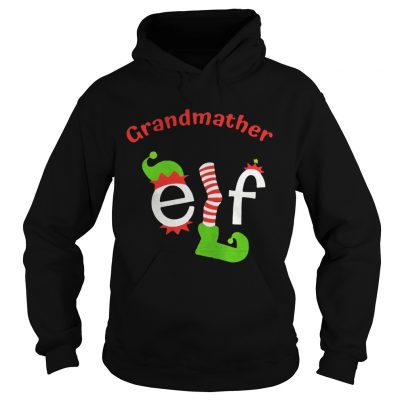 Grandmather Elf Christmas ugly Hoodie