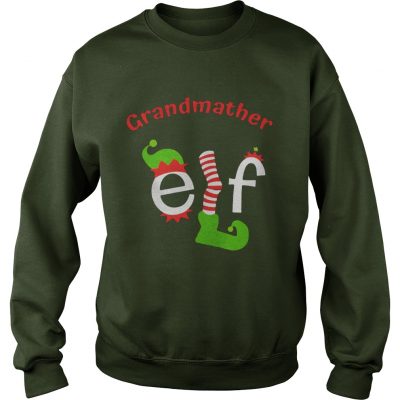 Grandmather Elf Christmas ugly Sweatshirt