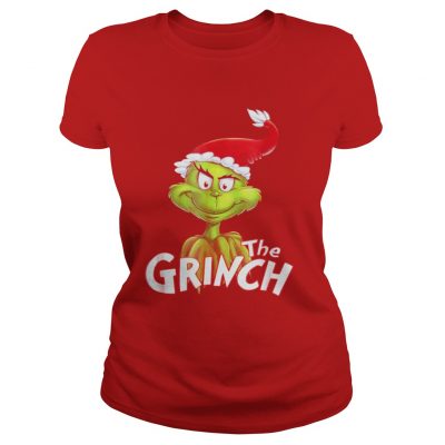 Green cute Grinches of Christmas Ladies Tee