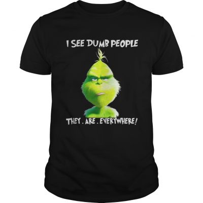 Grinch I see dumb people they are everywhere Christmas Guys