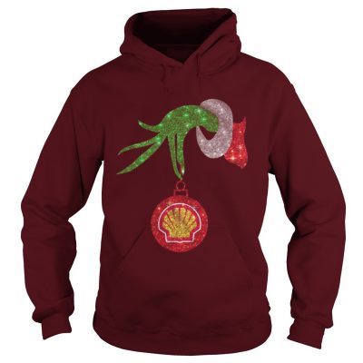 Grinch hand Royal Dutch Shell Christmas Hoodie