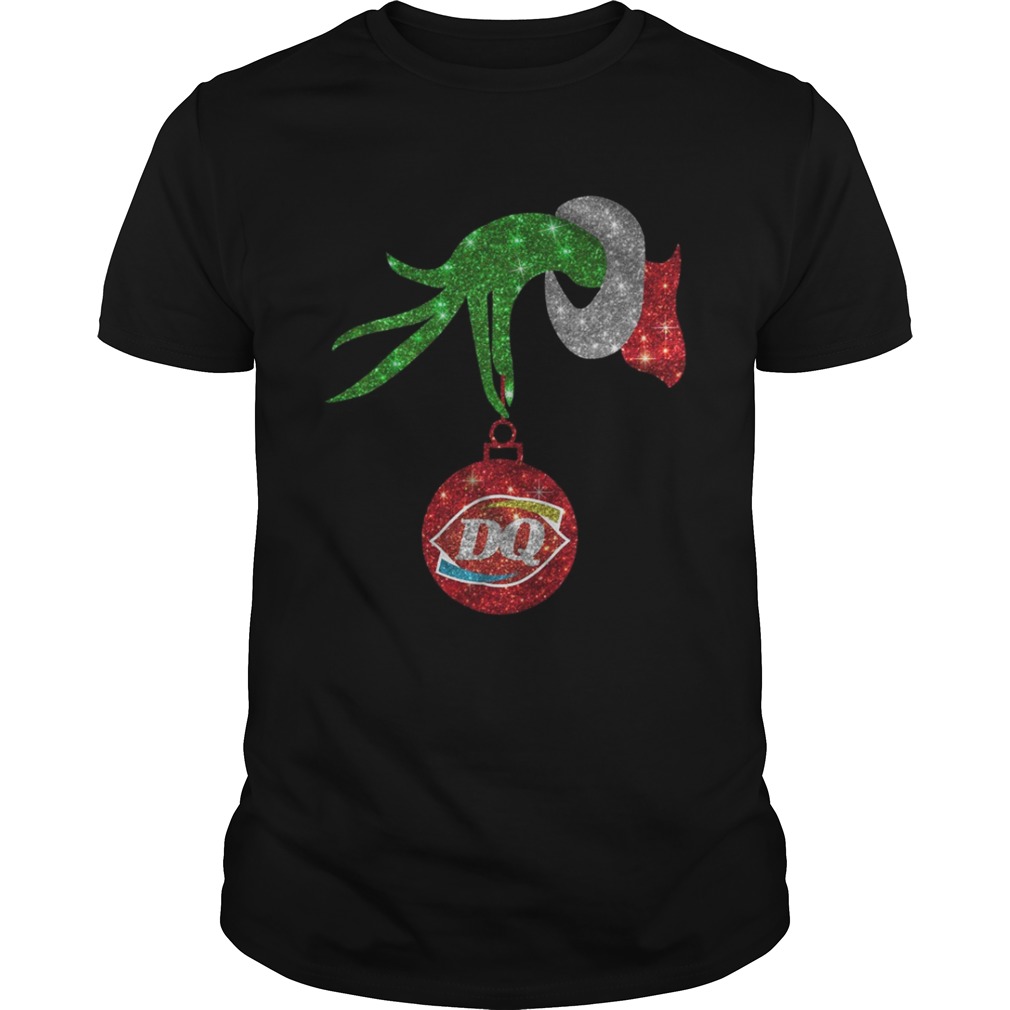 Grinch hand Dairy QueenChristmas shirt