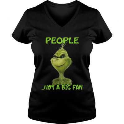 Grinch people not a big fan Christmas VNeck