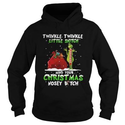 Grinch twinkle twinkle little Snitch my your Christmas Hoodie