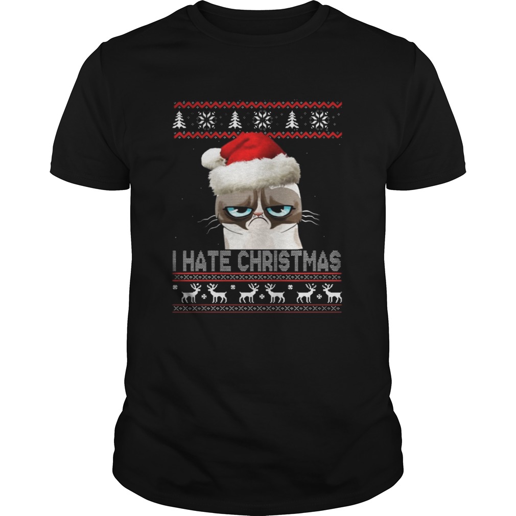 Grumpy – I Hate Christmas Ugly Shirt