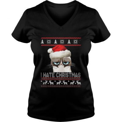 Grumpy – I Hate Christmas Ugly VNeck