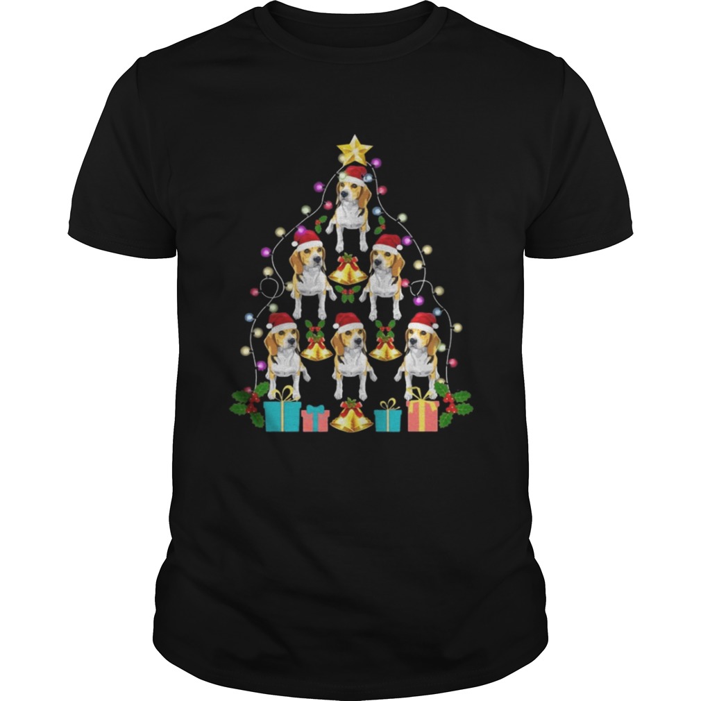 Beagle Dog Christmas Tree Shirt