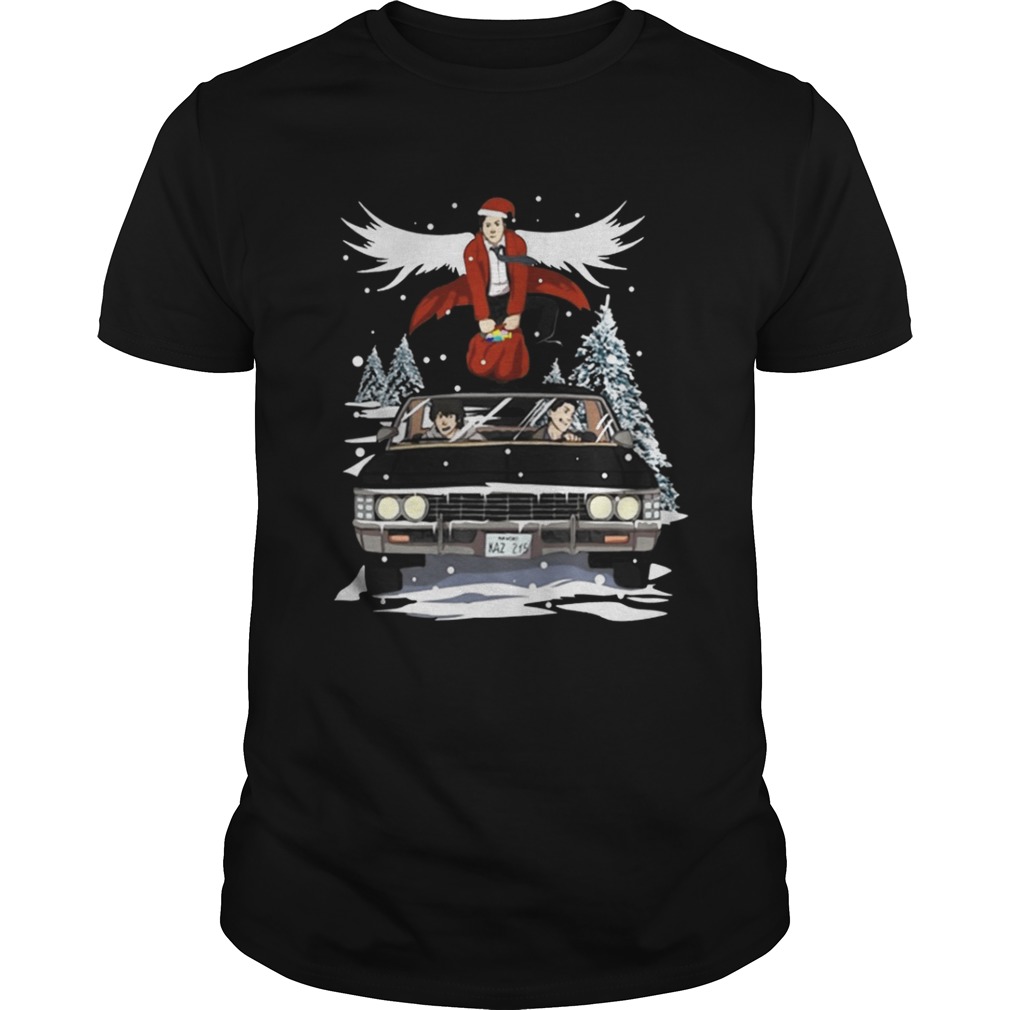 Castiel Dean Winchester Chevrolet Impala Crowley supernatural shirt