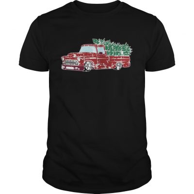 Guys Christmas Jumper or Shirt with Vintage Truck Shirt