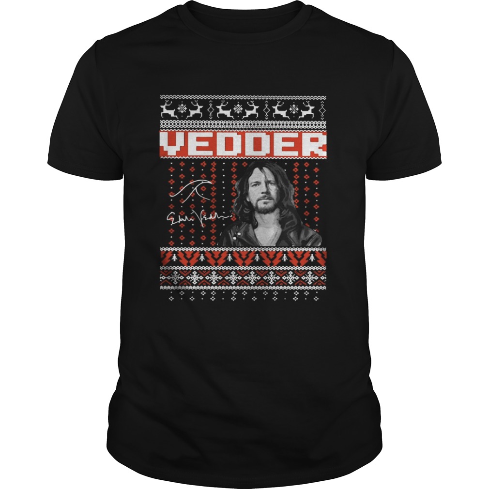 Eddie Vedder Santa Christmas shirt