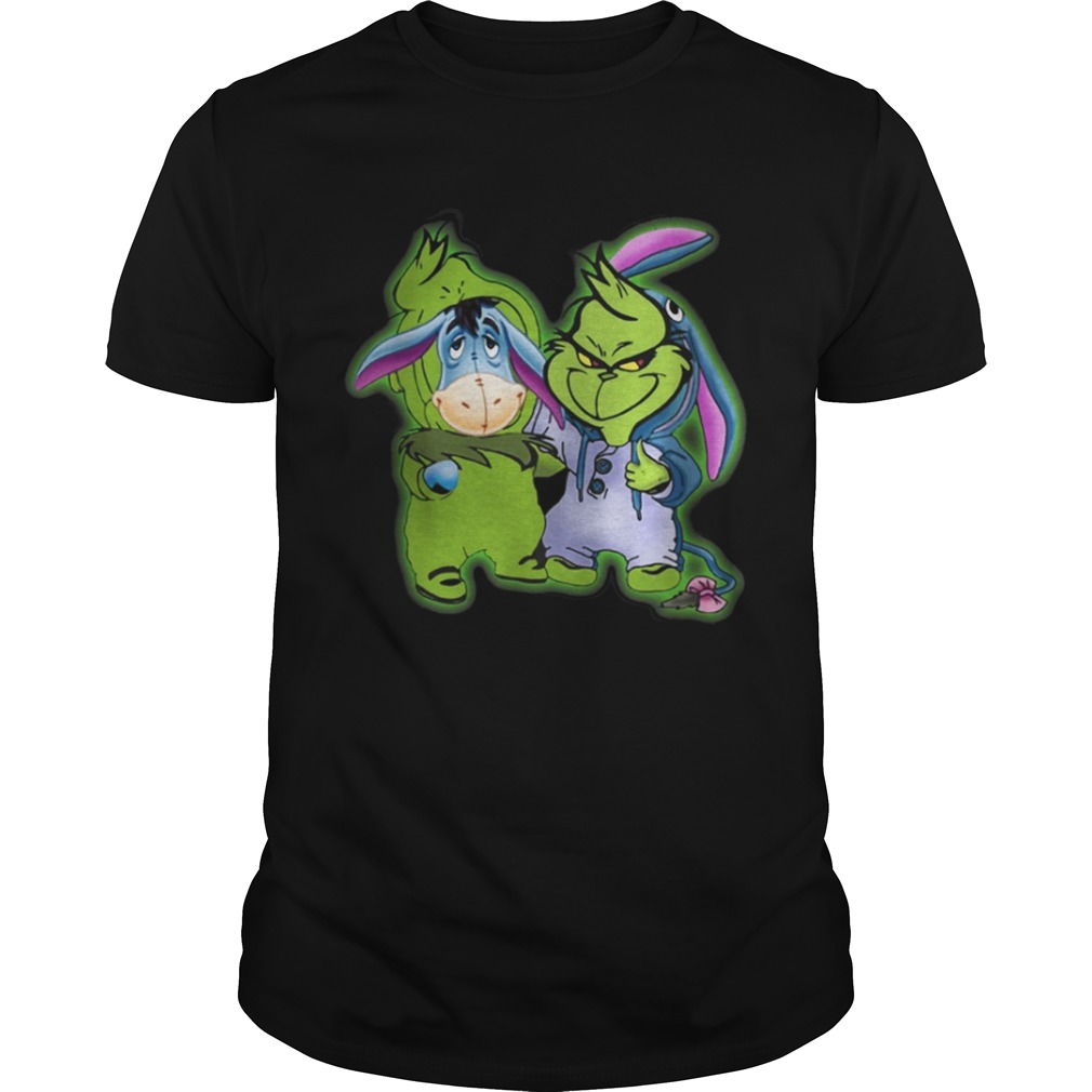 Eeyore and Grinch shirt