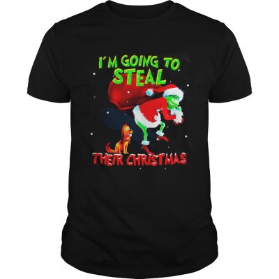 Guys Grinch Santa and Max I’m going to steal their christmas shirt