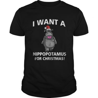 Guys I Want A Hippopotamus For Christmas Shirt