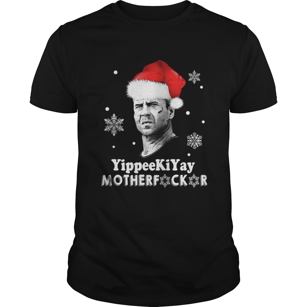 John McClane Yippee Ki Yay Motherfucker Christmas shirt