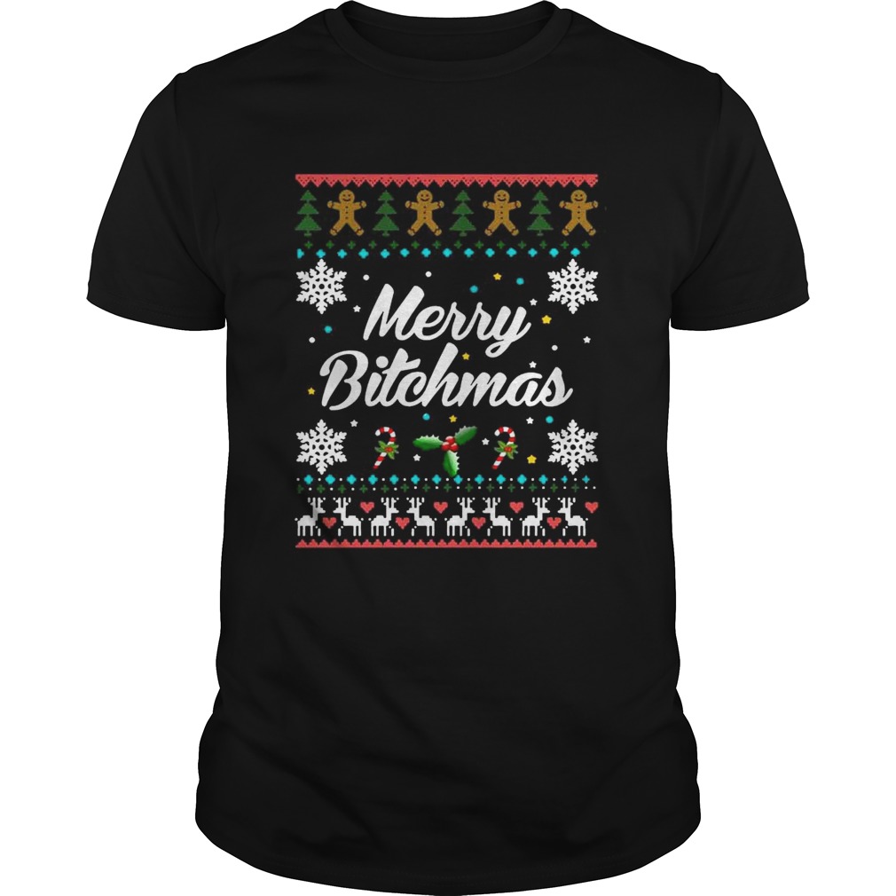 Merry Bitchmas Christmas shirt