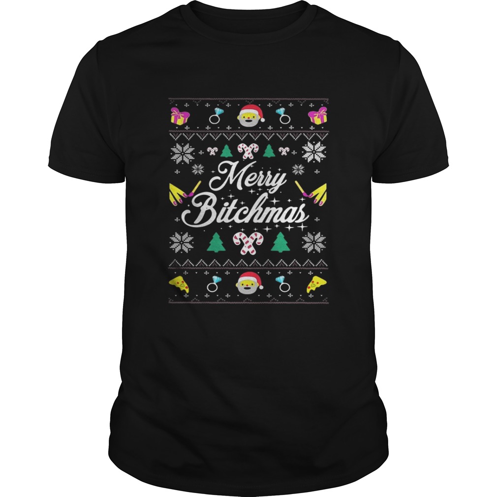 Merry Bitchmas Ugly Christmas shirt