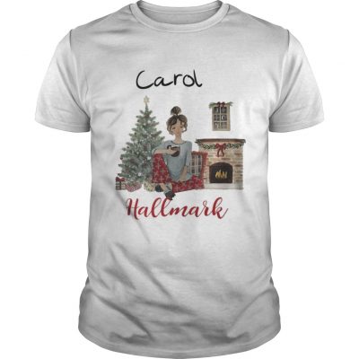 Guys Official Carol’s This Is My Hallmark Christmas Movie Watching Shirt