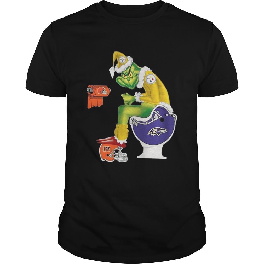 Pittsburgh Steelers Santa toilet shirt