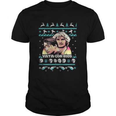 Guys Point Break Vaya Con Dios Christmas shirt