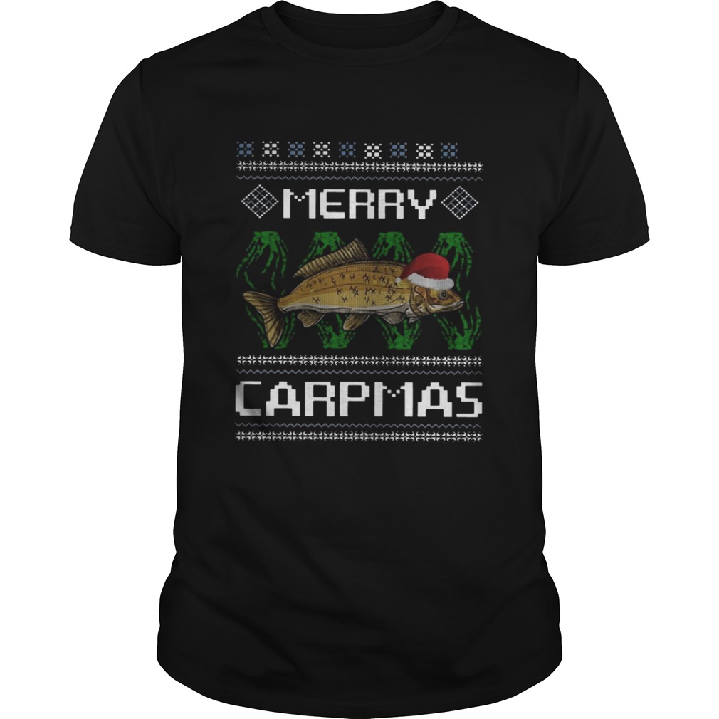 Santa Claus Carpmas Merry Carpmas Christmas Tshirt