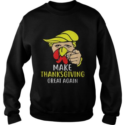 Happy Thanksgiving Daytrumpsgiving Turkey Face Sweatshirt