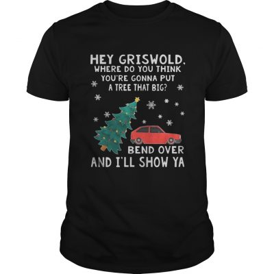 Hey Griswold where do you think you’re gonna put a tree that big Bend over and I’ll show Ya Guys