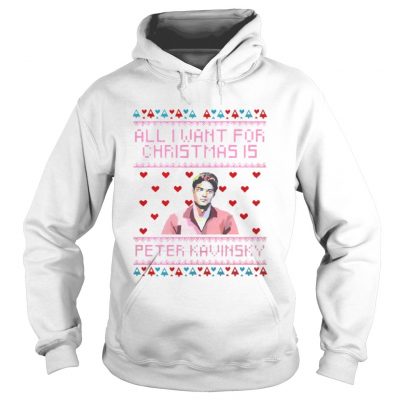 Hoodie All I Want For Christmas Is Peter Kavinsky Christmas shirt