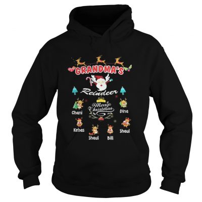 Hoodie Grandma’s Reindeers Merry Christmas shirt